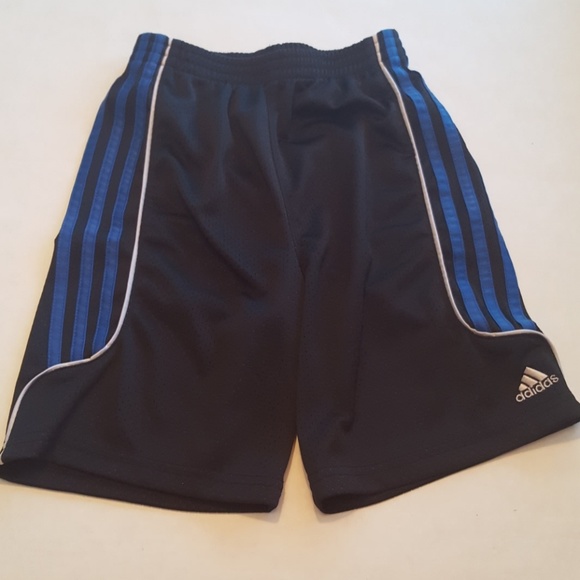 boys blue adidas shorts